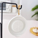 White Ceramic Portable Ginger Grater Hand Grinder Garlic Masher Kitchen Tool Simple Style Porcelain Carrot Grinding